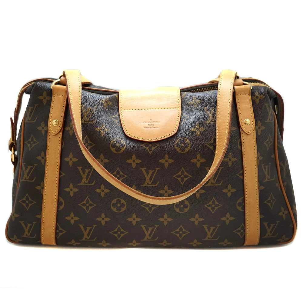 Louis Vuitton Stresa Brown Monogram Bag Canvas Shoulder